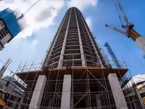 建筑拔地而起：延时摄影效果1